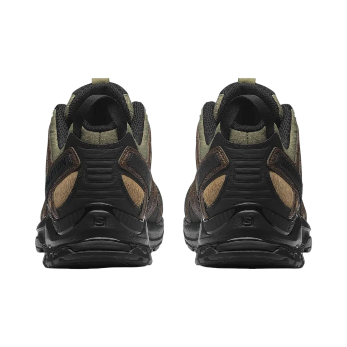 Salomon XA Pro 3D Distressed Leather 'Dark Earth Black' (L47797400)