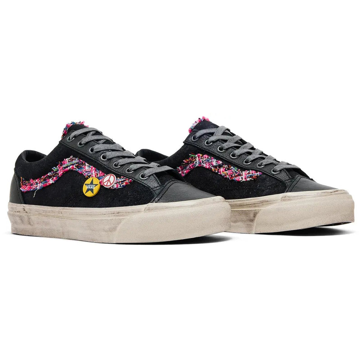 Vans Old Skool 36 Souvenir 'Black/White' (VN000E8VEMV)