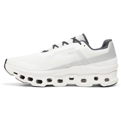 On Cloudmonster Exclusive White Black Running Shoes