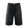 PURPLE Shorts Crystals 5103
