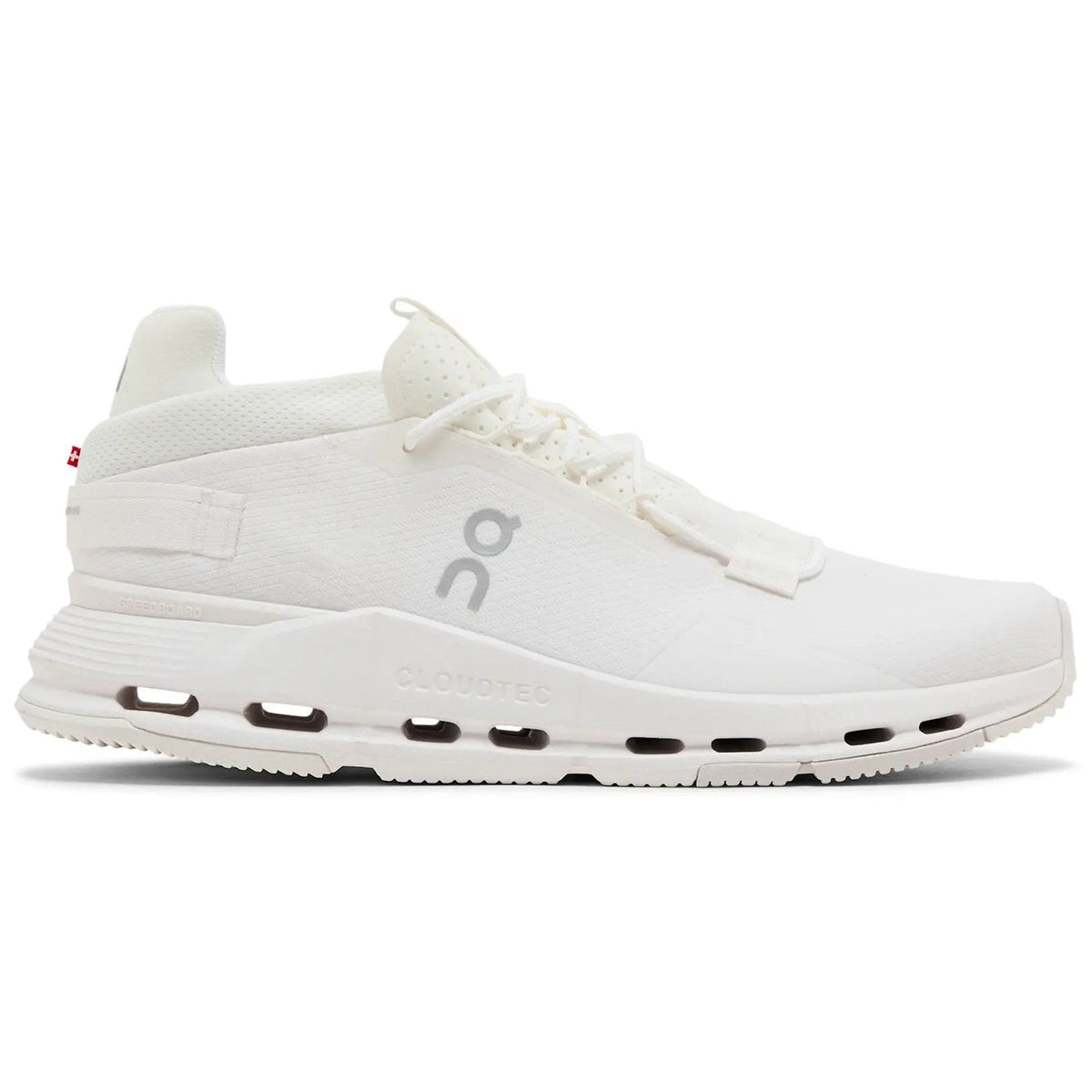 On Cloudnova 2 All White Sneakers