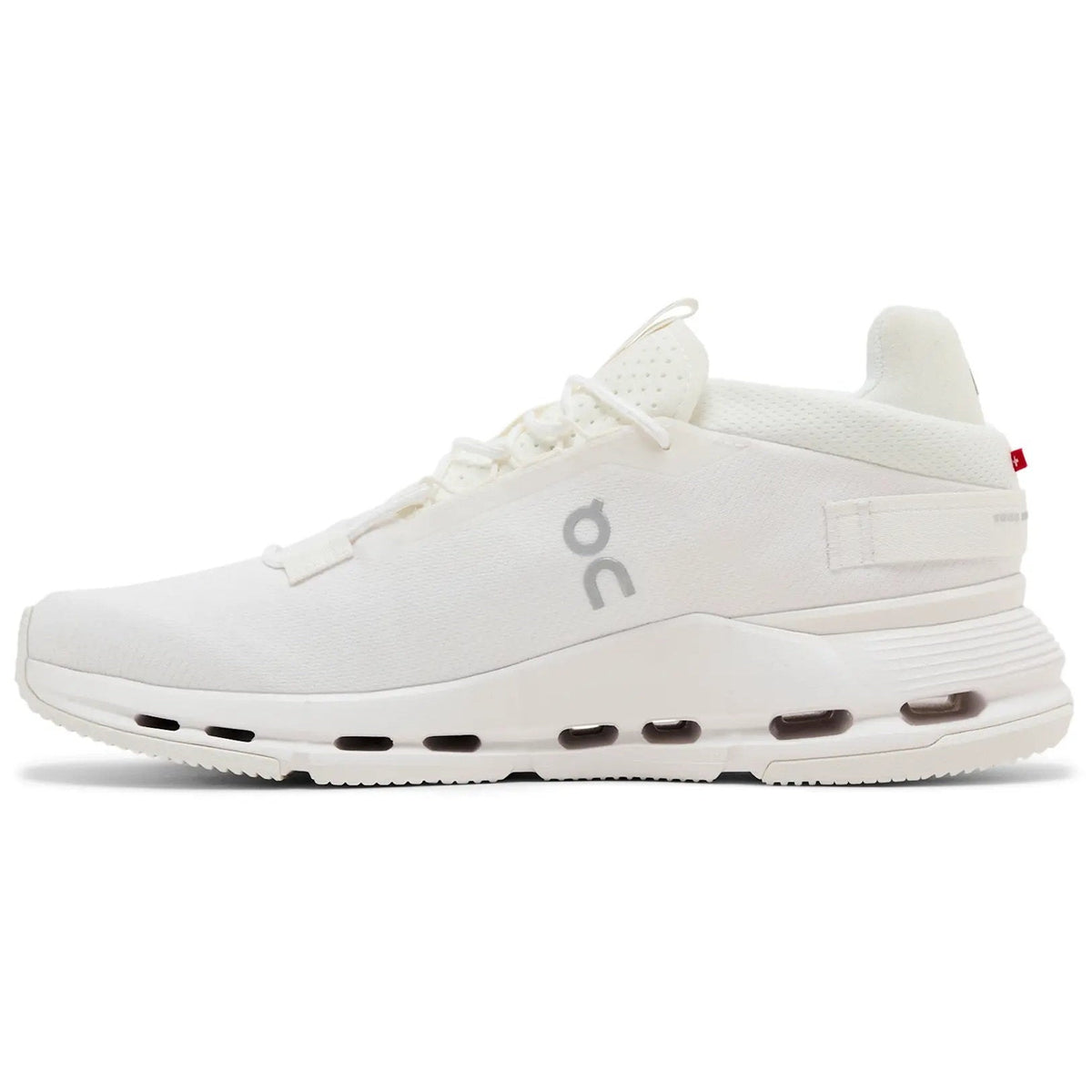 On Cloudnova 2 All White Sneakers