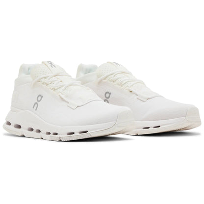 On Cloudnova 2 All White Sneakers