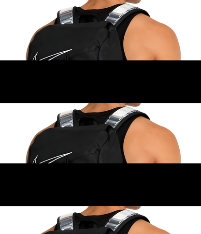 Elite Backpack Black White