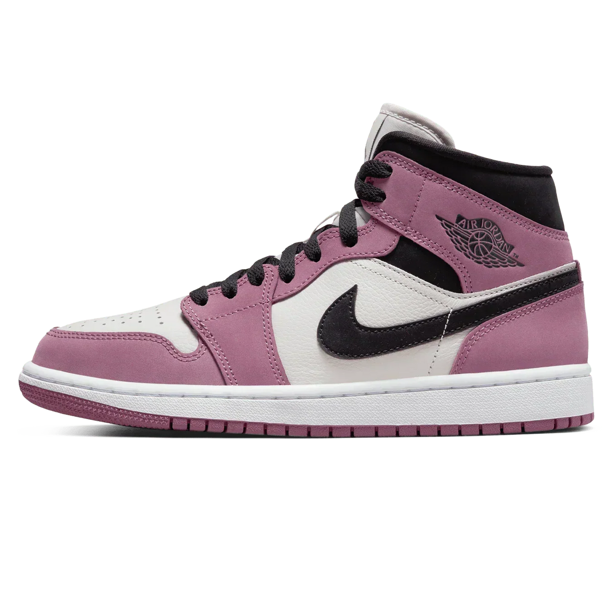 Air Jordan 1 Mid 'Light Mulberry'