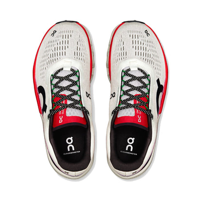 On Cloudmonster 2 'Ivory Silver Red' Women's (3ME10122906)