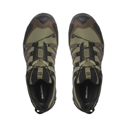 Salomon XA Pro 3D Distressed Leather 'Dark Earth Black' (L47797400)